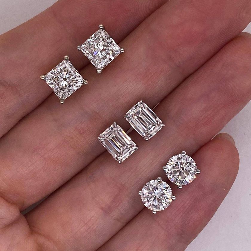 Diamond Studs · Mixed Cuts